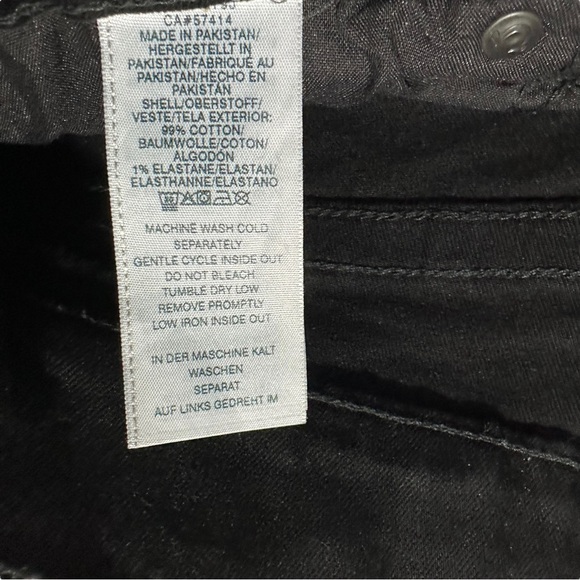 True Religion Buddha World Tour Geno Relaxed Slim Black Wash Jeans Sz 30x32 NWT - Picture 9 of 16